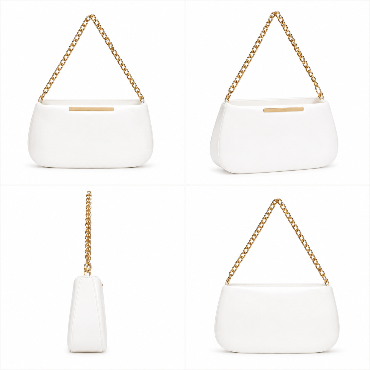 VL Blanc Premium Minimalist Chain Shoulder Bag