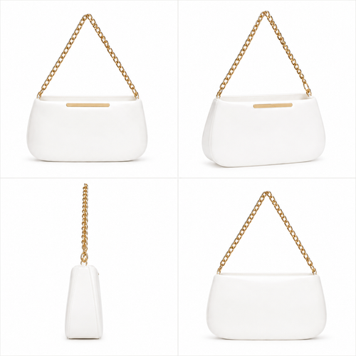 VL Blanc Premium Minimalist Chain Shoulder Bag