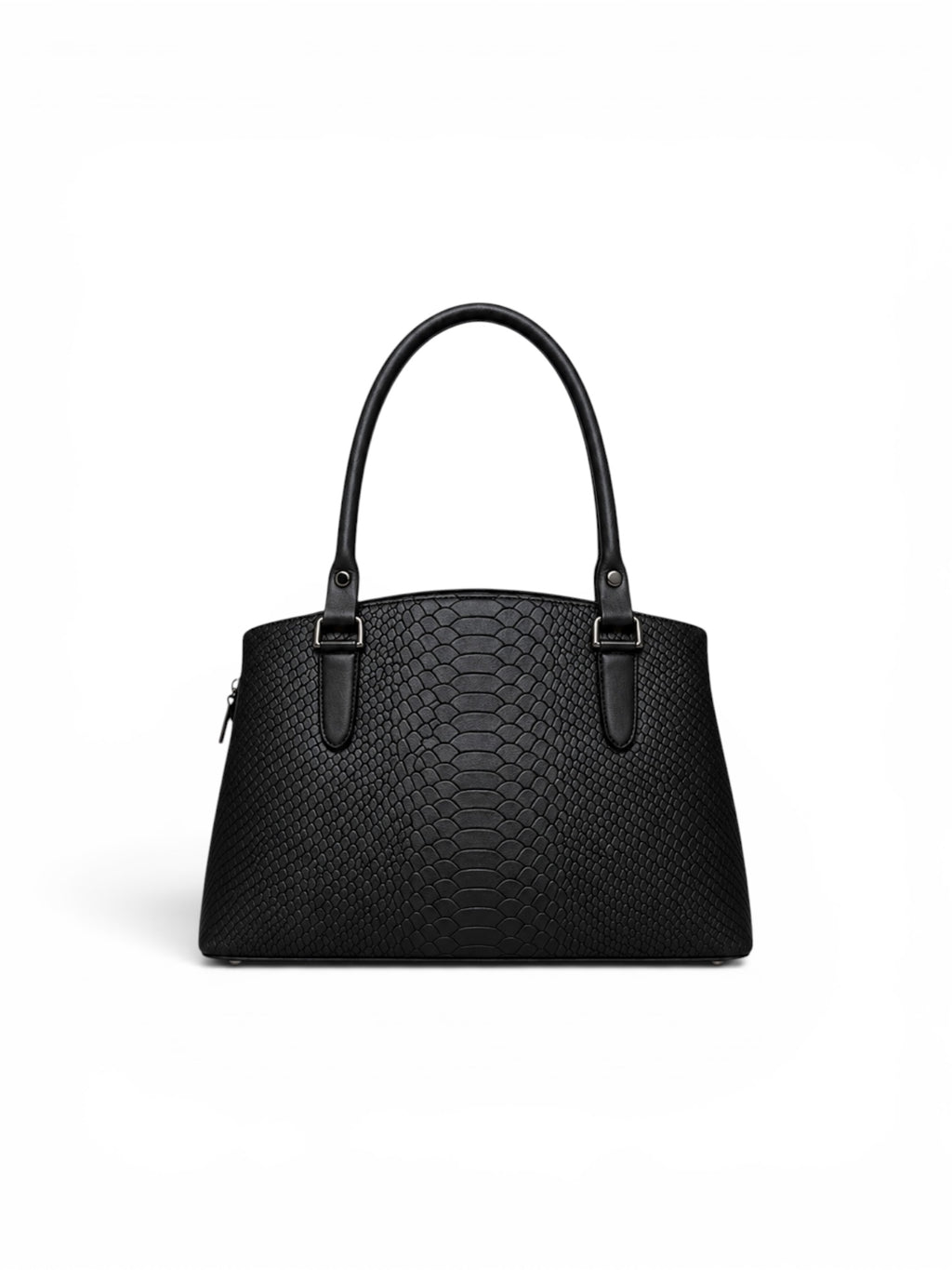 The VL Hudson Dome Satchel – Python Embossed Luxury