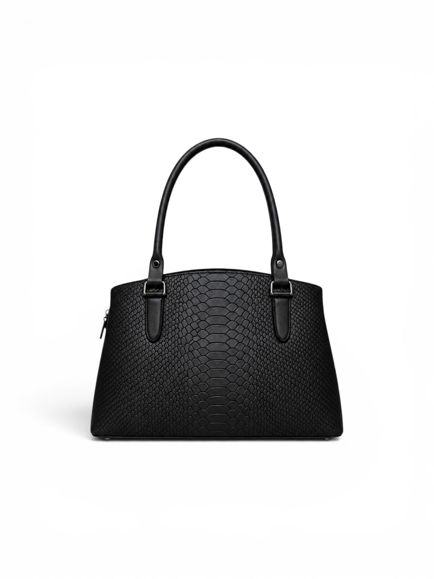 The VL Hudson Dome Satchel – Python Embossed Luxury