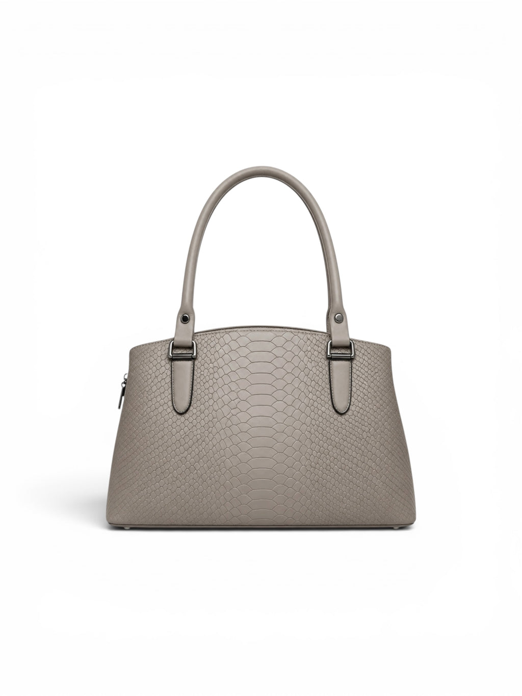 The VL Hudson Dome Satchel – Python Embossed Luxury