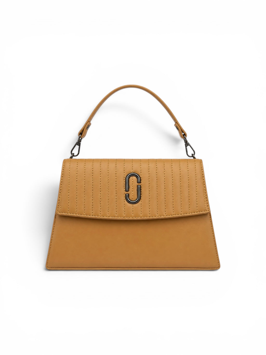 VL Cove Luxury Top-Handle Bag | Premium Tan Quilted Flap Crossbody Satchel