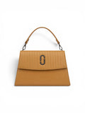 VL Cove Luxury Top-Handle Bag | Premium Tan Quilted Flap Crossbody Satchel